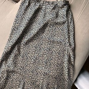 JCREW satin skirt